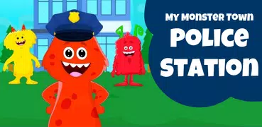 子供向け私のモンスター町 - 警察署ゲーム
