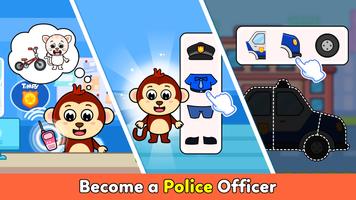 Timpy Police Games For Kids ポスター