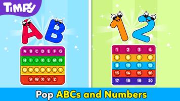 Timpy Pop It: Baby Kids Games स्क्रीनशॉट 1