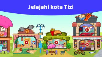 Kota Tizi Permainan untuk Anak poster