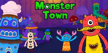 My Monster Town - Playhouse Games for Kids