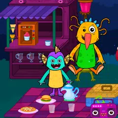 Descargar APK de My Monster Town - Playhouse Games for Kids