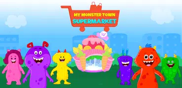 My Monster Town - Supermarket Grocery Store Games