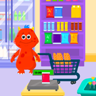 My Monster Town - Supermarket Grocery Store Games icône