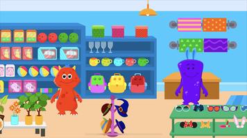 My Monster Town - Supermarket Grocery Store Games imagem de tela 3