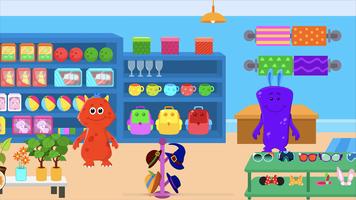 My Monster Town - Supermarket Grocery Store Games 截图 3