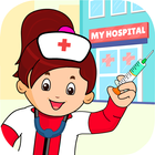 🏥 My Hospital Town: Free Doctor Games for Kids 🏥-icoon