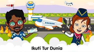 Bandara Tizi Town Game Pesawat poster