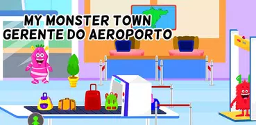 Meu Monstro Town - jogos Aeroporto para crianças