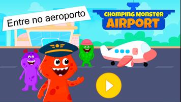 Meu Monstro Town - jogos Aeroporto para crianças Cartaz