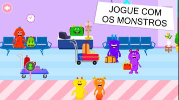 Meu Monstro Town - jogos Aeroporto para crianças imagem de tela 2