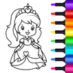 Princess Coloring Pages & Book