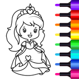 Princess Coloring Book Games