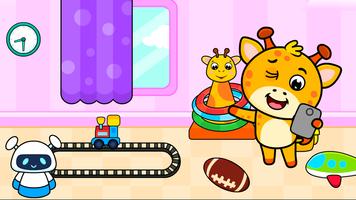 Timpy Kids Play House Games captura de pantalla 1