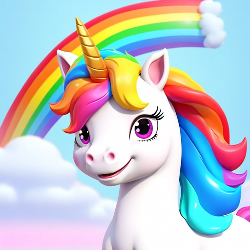 Libro de colorear de unicornio