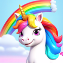 long lanh Unicorn màu trò chơi APK