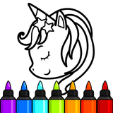 Des licorne jeux pour enfants icône