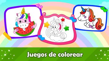 Juegos unicornio de 2-4 años captura de pantalla 1
