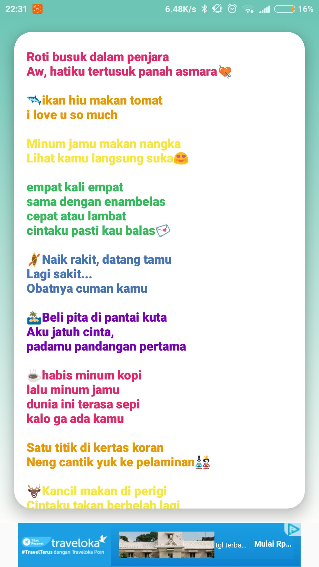 Pantun Gombal Bikin Baper Gokil Abis For Android Apk Download