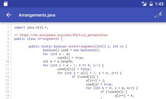 Algorithms in Java capture d'écran 2