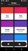 برنامه‌نما Chromax - Material Color Palet عکس از صفحه
