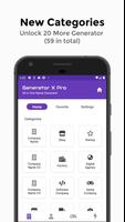 Generator X Pro - All in One Name Generator capture d'écran 1