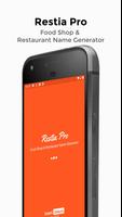 Restia Pro - Food Shop & Restaurant Name Generator ポスター