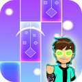 Ben-10 Piano Tiles Game
