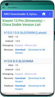 MIUIFIX Updater & Downloader スクリーンショット 1