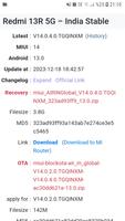 MIUI ROM Updater & 14-15-16 capture d'écran 3