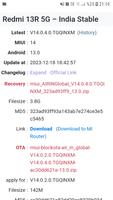MIUI ROM Updater & 14-15-16 スクリーンショット 3