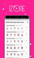 IZONE WAStickerApps Korean KPOP Idol for Whatsapp-poster