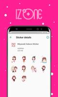IZONE WAStickerApps Korean KPOP Idol for Whatsapp screenshot 2