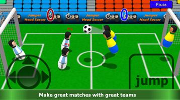 Jumper Head Soccer imagem de tela 1