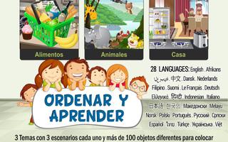 Ordenar y Aprender para Niños Poster