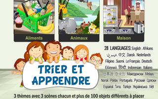 Trier et Apprendre 4 Enfants Affiche