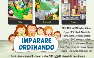 Poster Imparare ordinando per bambini