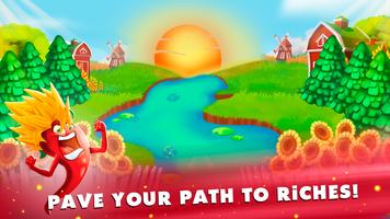 Idle Clicker: Farming in Rainb ảnh chụp màn hình 1