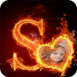 Fire Alphabet Photo Frames