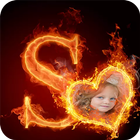 Fire Alphabet Photo Frames icon