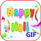 Happy Holi GIF Status আইকন