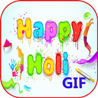 Happy Holi GIF Status ไอคอน