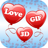 Love GIF 3D Collection ikona
