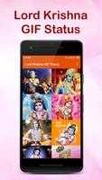 Lord Krishna GIF Status poster