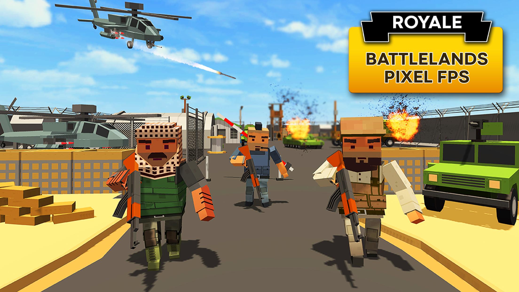 Royale Battlelands Pixel FPS Shooting Game for Android APK Download