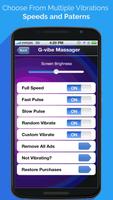 Vibrator Massage GVibe: Strong Vibrating Massager ภาพหน้าจอ 1