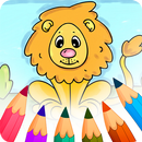 Livro de colorir para crianças 🖍️📚🖌️- Animais APK
