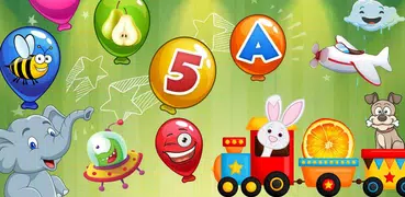 Balloon pop - Toddler games