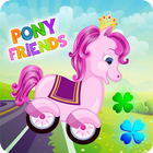 Pony games for girls, kids आइकन