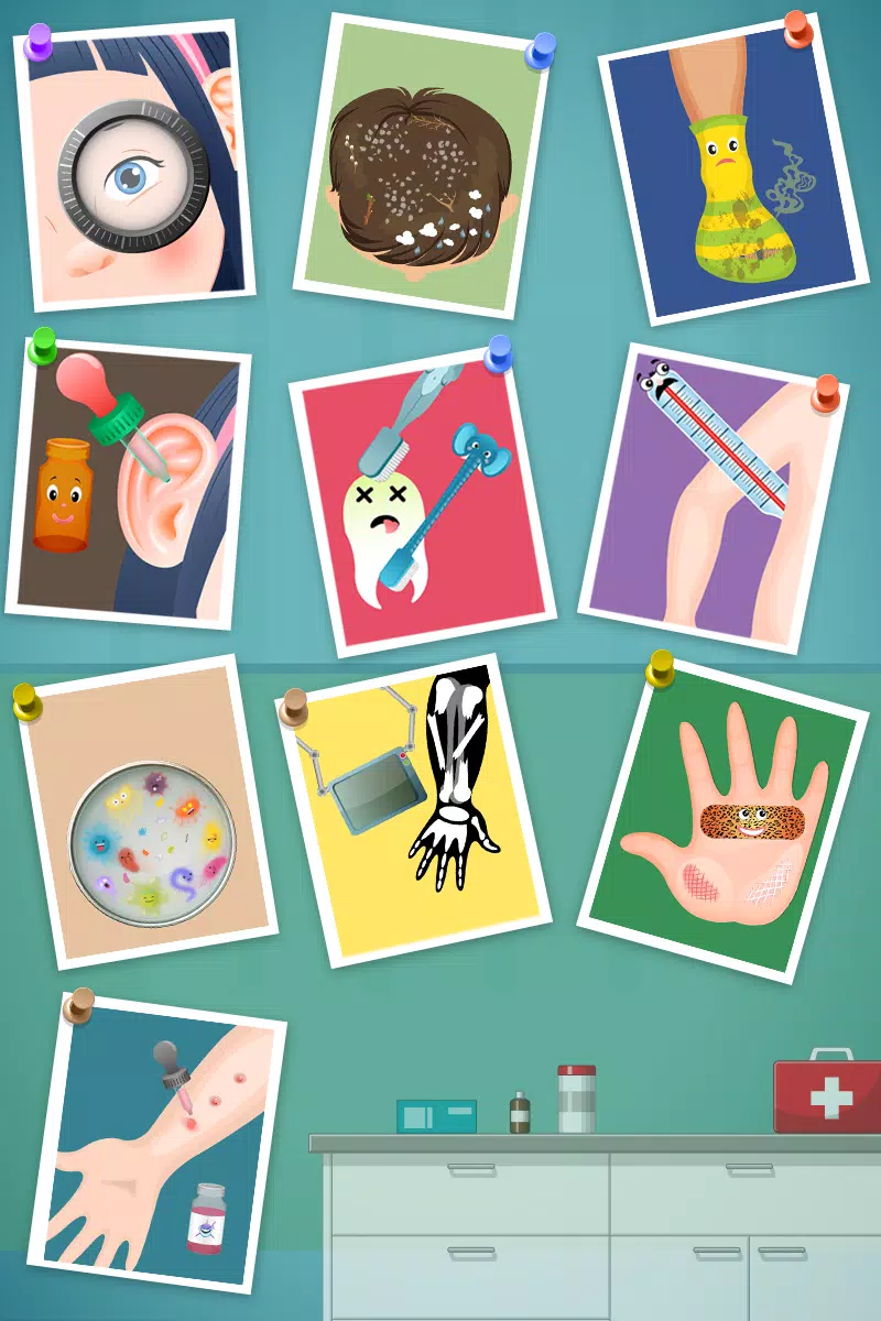 医生游戏 – 儿童游戏 – 孩子们的游戏